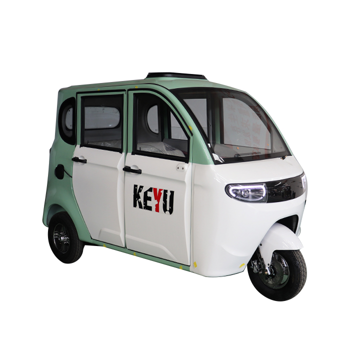 KEYU electric tricycles 1000w enclosed electric tricycle electric tricycles for passengers